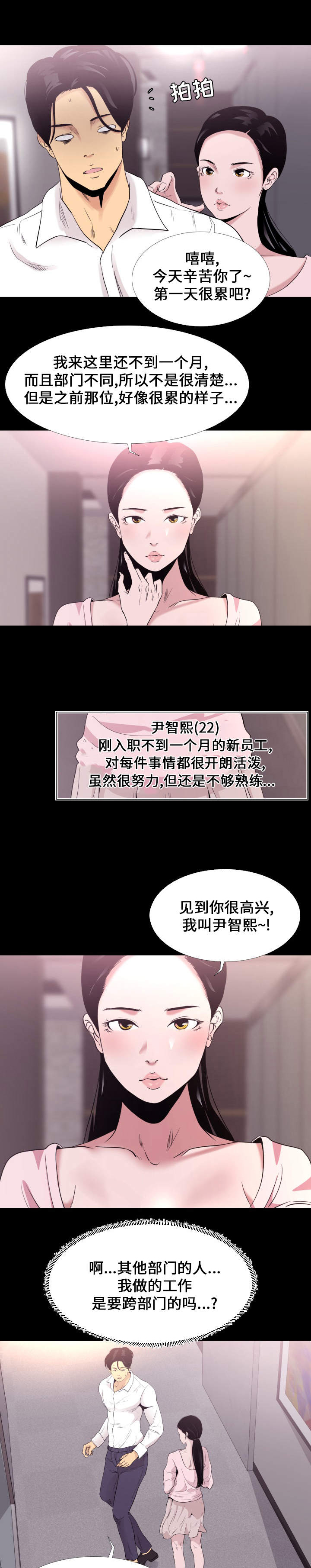 《难职工》漫画最新章节第4章：下班免费下拉式在线观看章节第【6】张图片