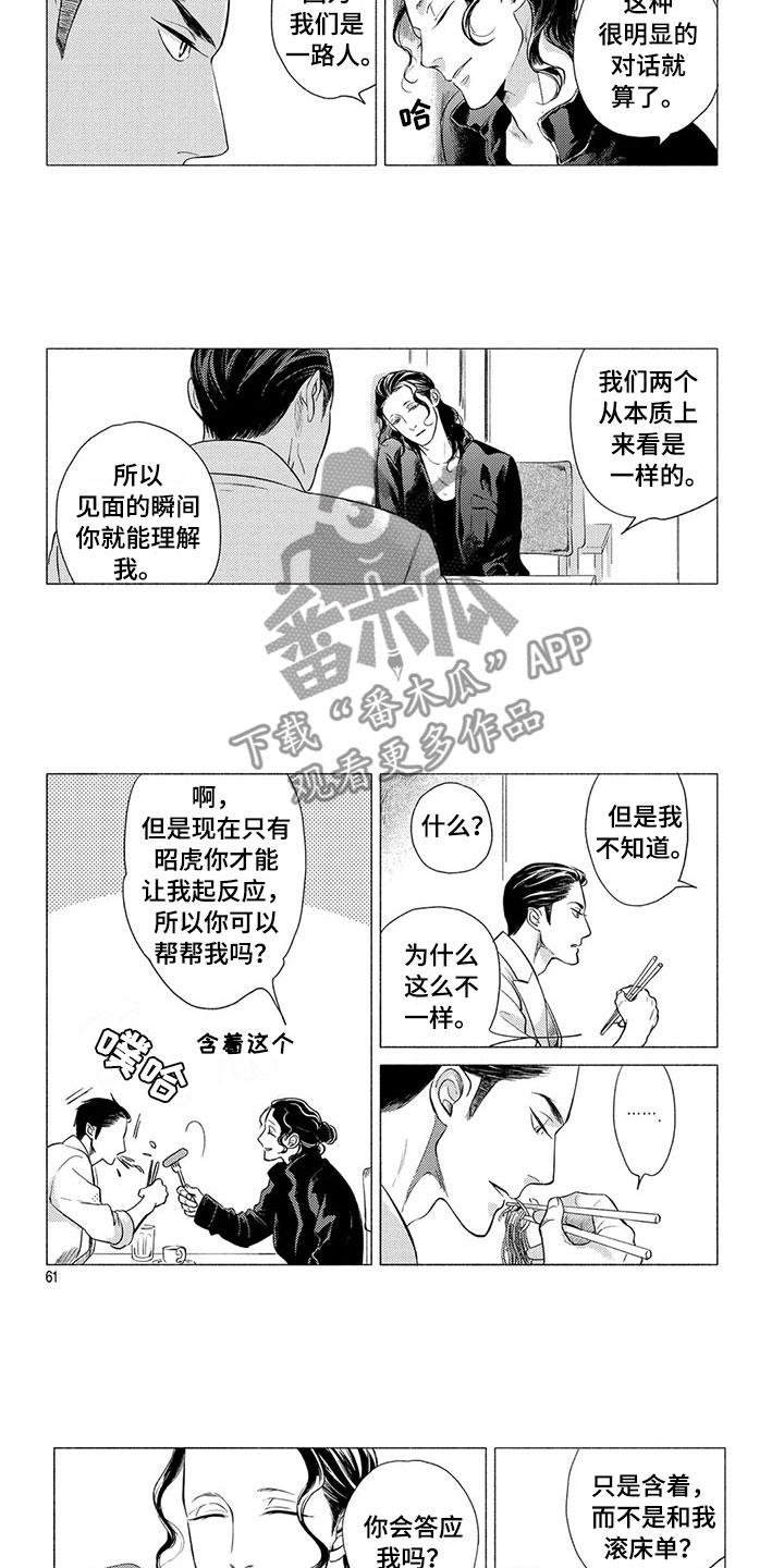 《虎与卯兔》漫画最新章节第6章：挑衅免费下拉式在线观看章节第【2】张图片