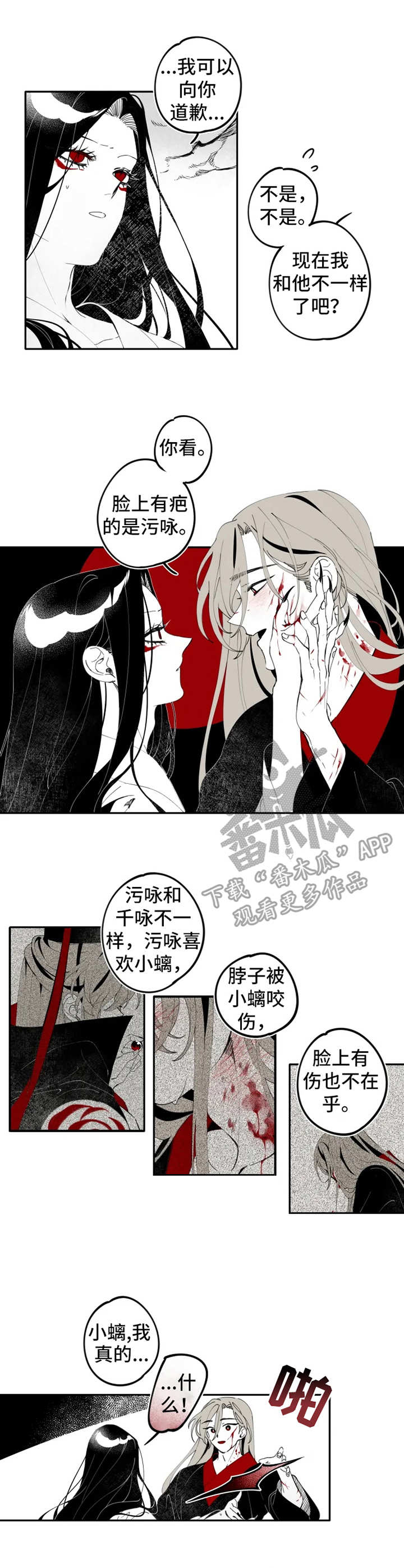 《石物语》漫画最新章节第12章：伤口免费下拉式在线观看章节第【3】张图片