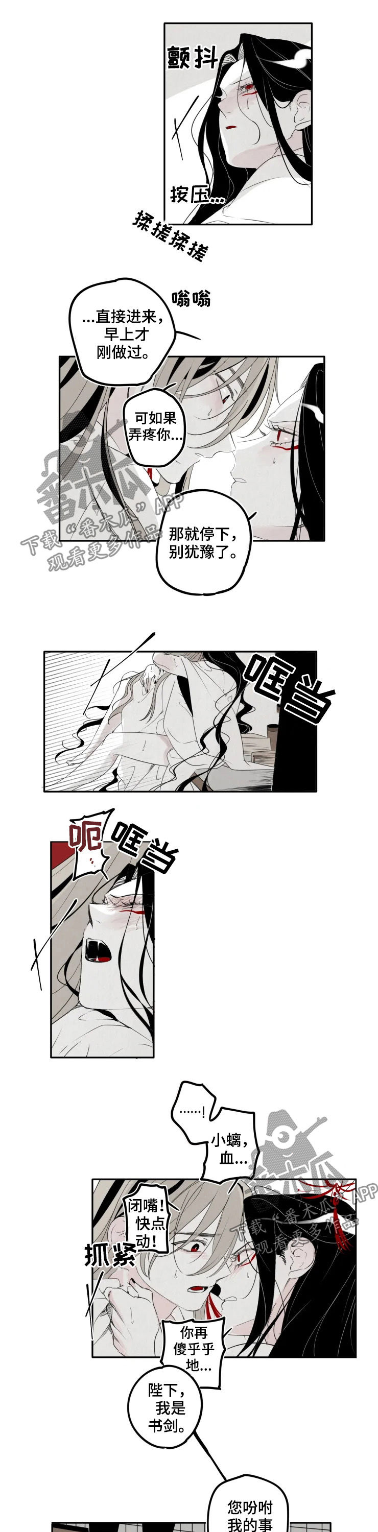 《石物语》漫画最新章节第33章：书剑免费下拉式在线观看章节第【2】张图片