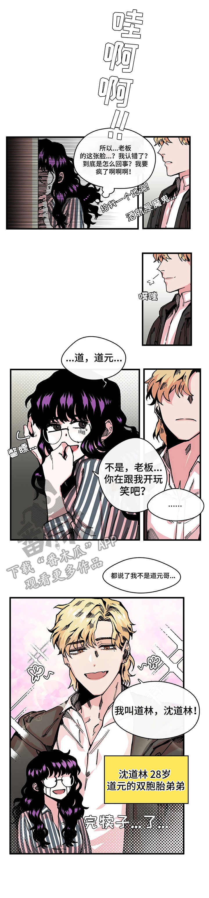 《刺玫瑰》漫画最新章节第8章：双胞胎免费下拉式在线观看章节第【8】张图片