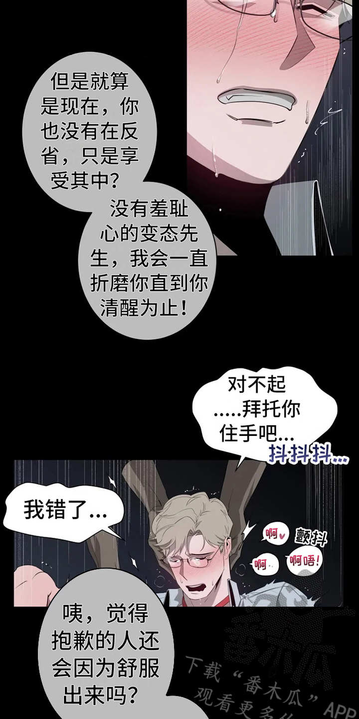 《被侵蚀的上班族》漫画最新章节第11章：惩罚免费下拉式在线观看章节第【8】张图片