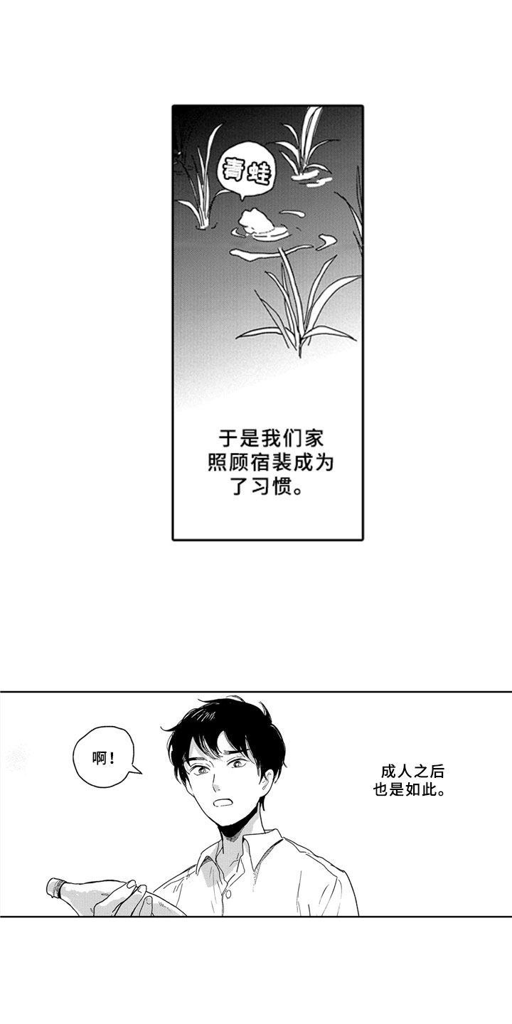 《安静更从容》漫画最新章节第1章：青梅竹马免费下拉式在线观看章节第【10】张图片