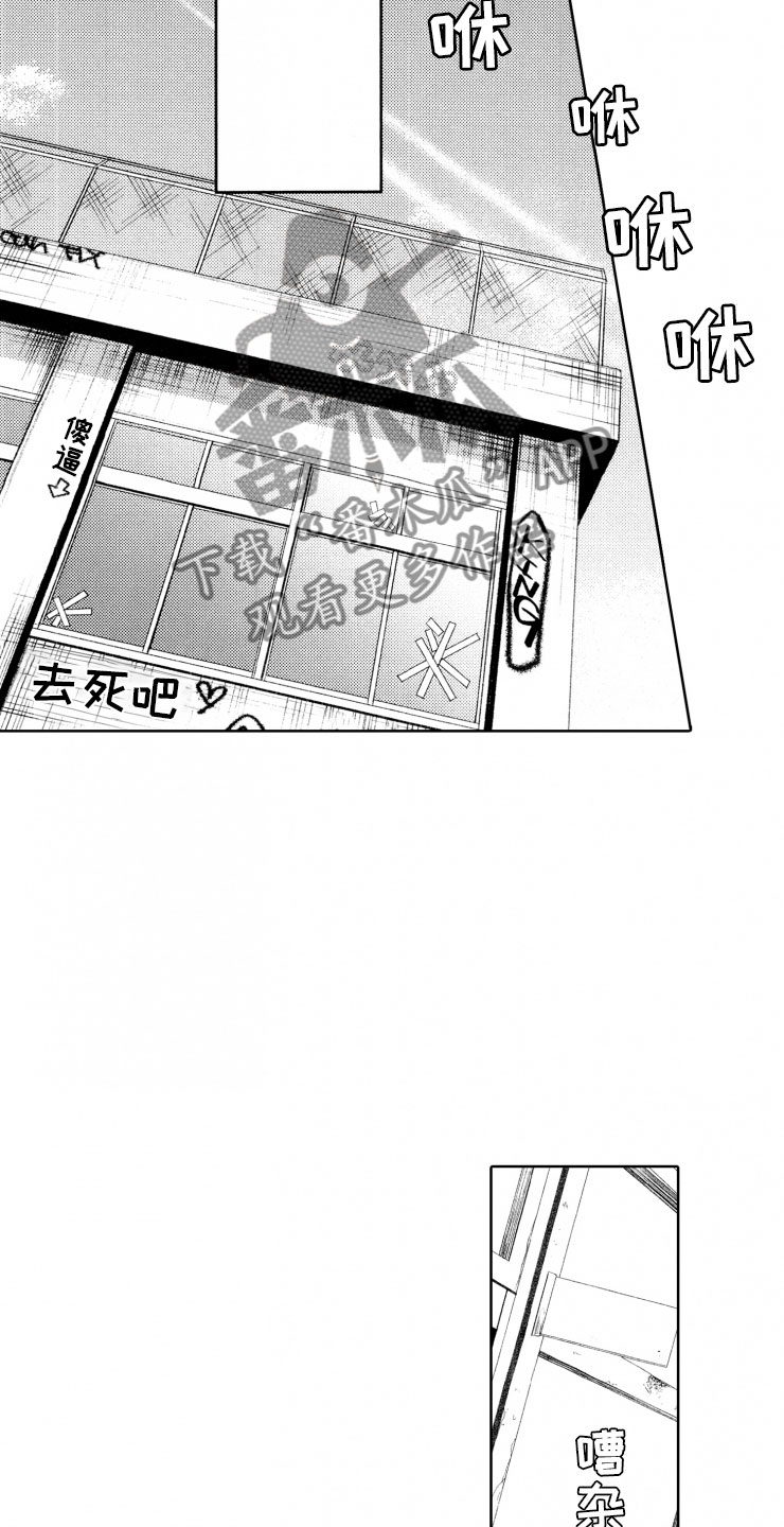 《校霸不好惹》漫画最新章节第4章：二把手免费下拉式在线观看章节第【7】张图片