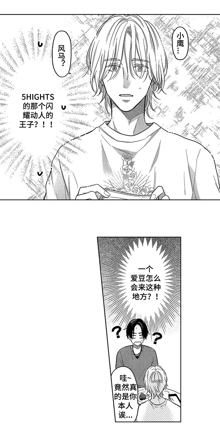 《王子坠入爱河》漫画最新章节第2章：巧遇免费下拉式在线观看章节第【4】张图片