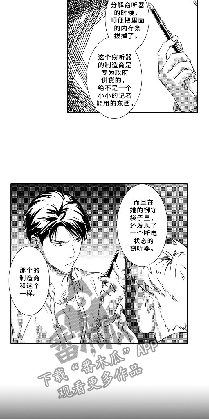 《黑道之恋》漫画最新章节第15章：可疑免费下拉式在线观看章节第【4】张图片