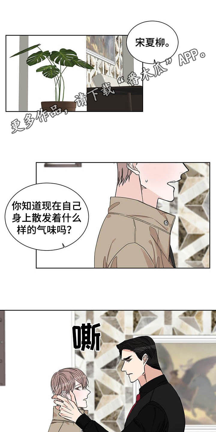 《终点线》漫画最新章节第23章：信息素免费下拉式在线观看章节第【14】张图片