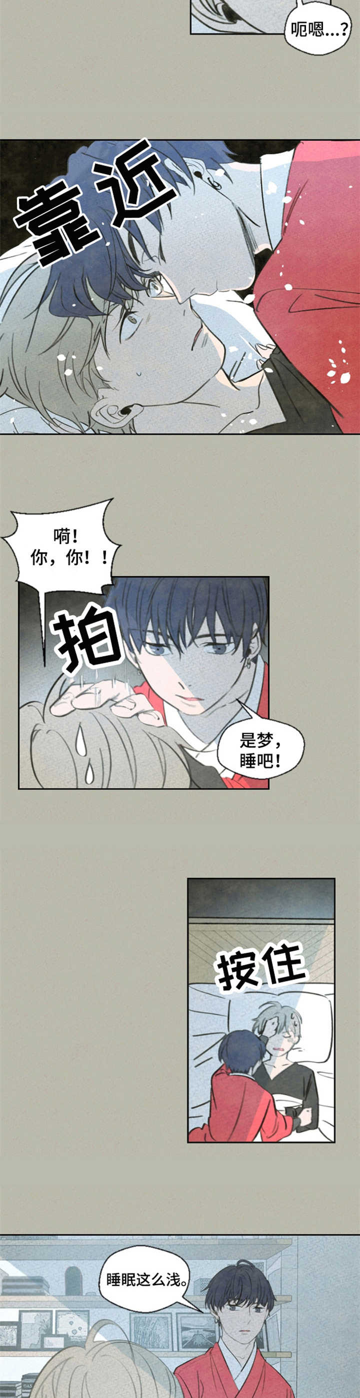 《伴生灵物》漫画最新章节第1章：鲤鱼免费下拉式在线观看章节第【4】张图片