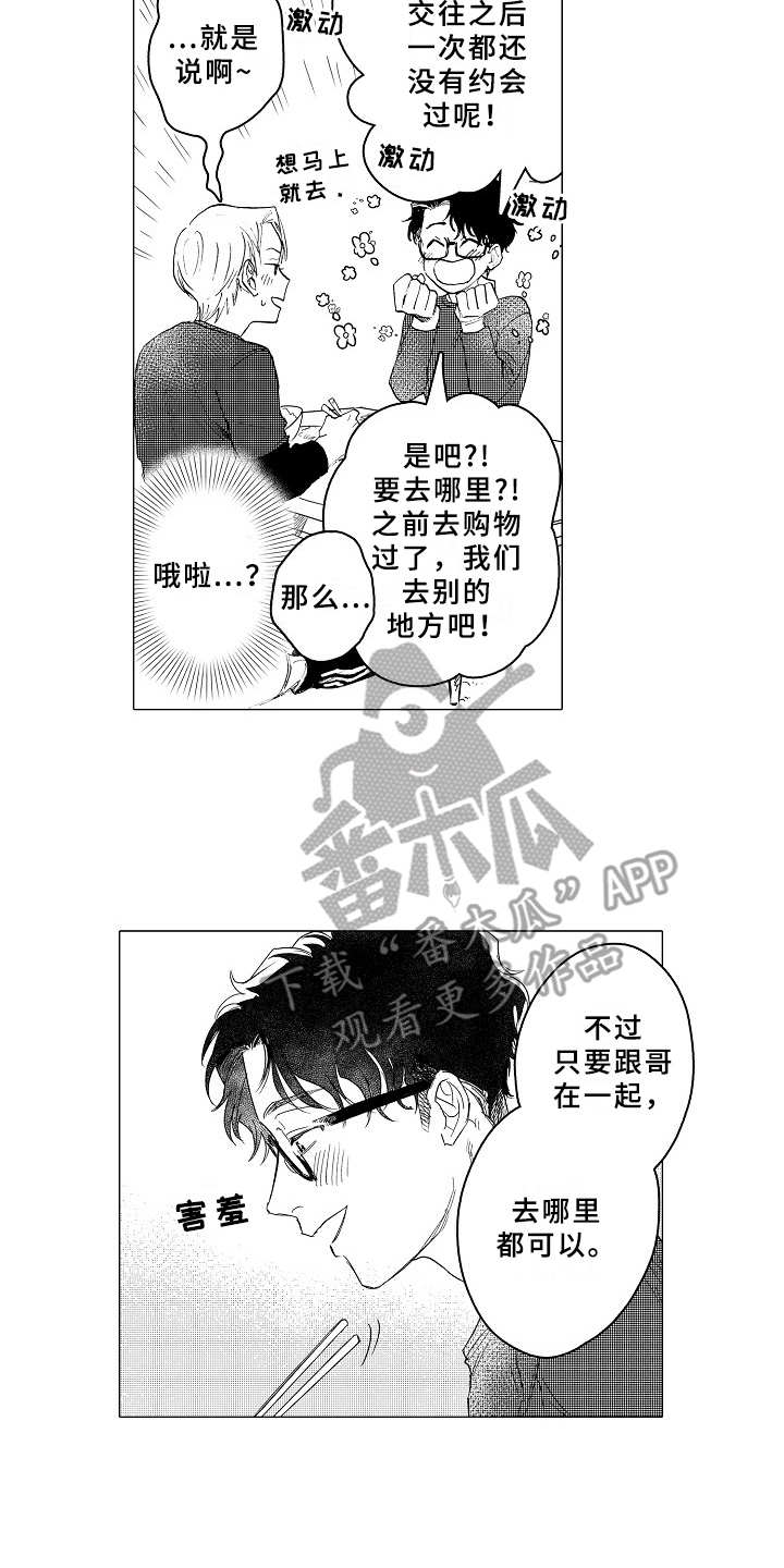 《男友忠诚度》漫画最新章节第21章：日程表免费下拉式在线观看章节第【6】张图片