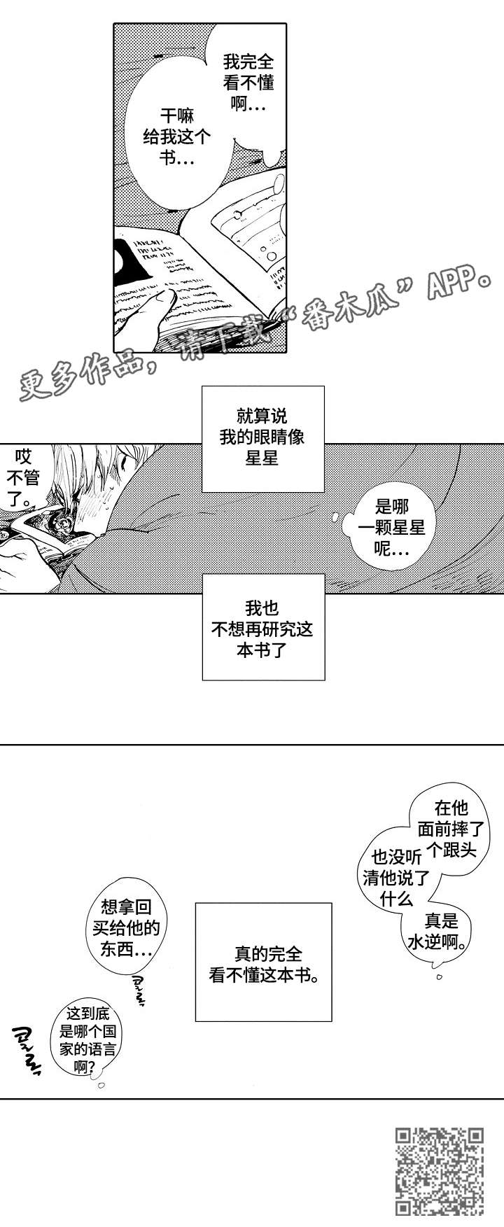 《星空之梦》漫画最新章节第12章：书免费下拉式在线观看章节第【1】张图片