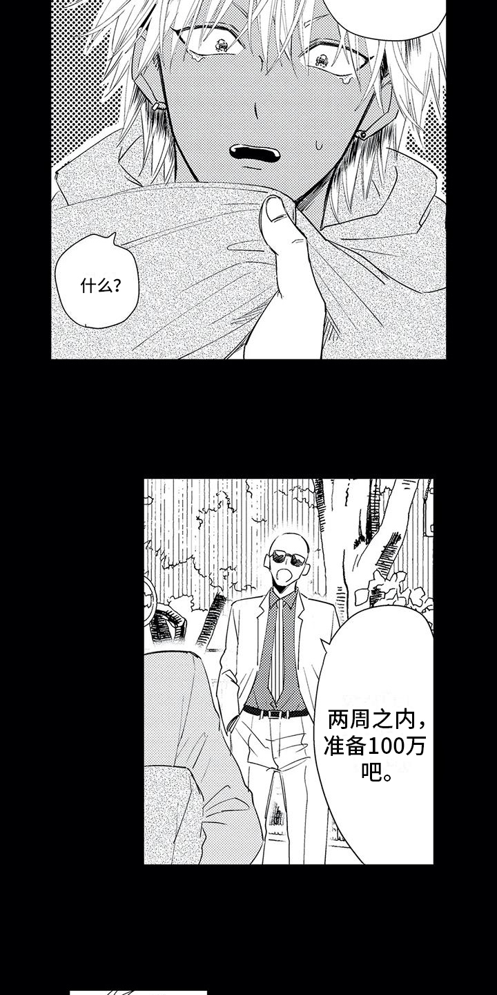 《可爱的傻瓜君》漫画最新章节第1章：欠债免费下拉式在线观看章节第【4】张图片