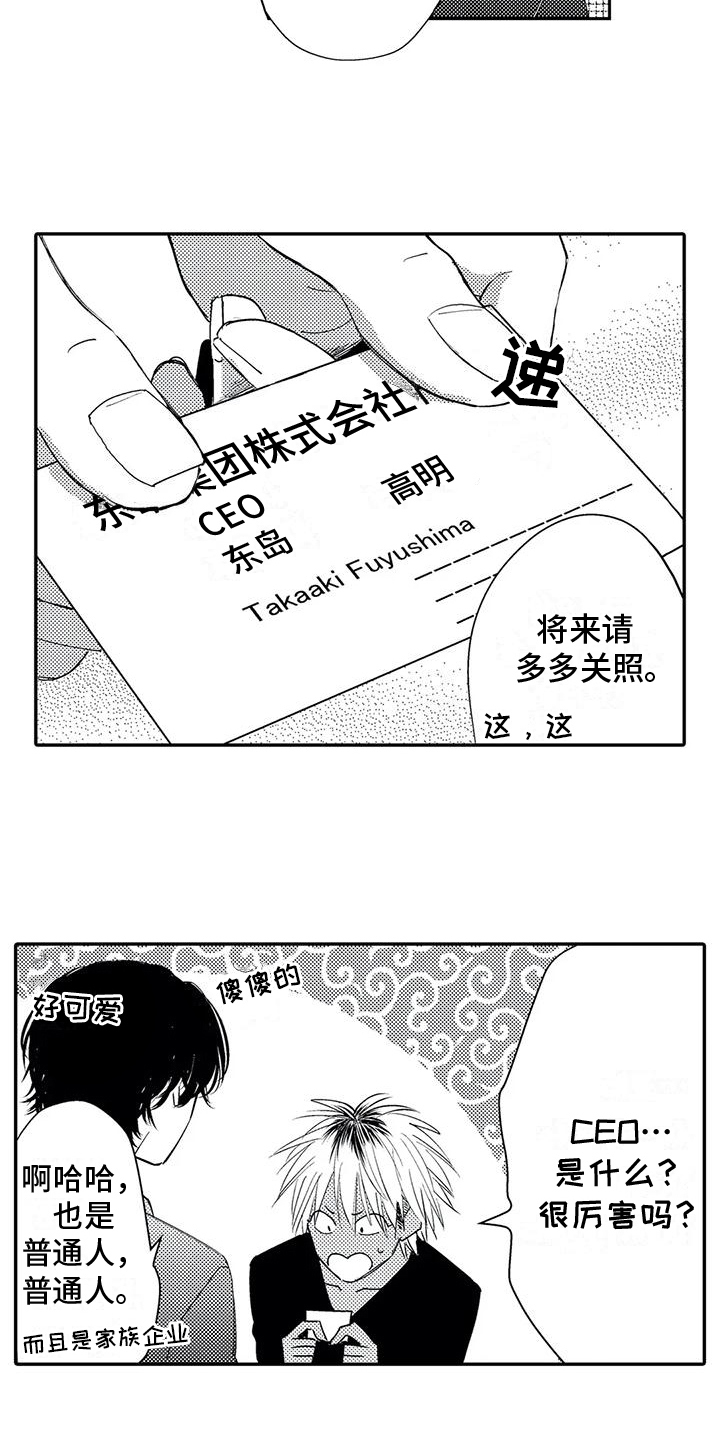 《可爱的傻瓜君》漫画最新章节第3章：形象免费下拉式在线观看章节第【9】张图片