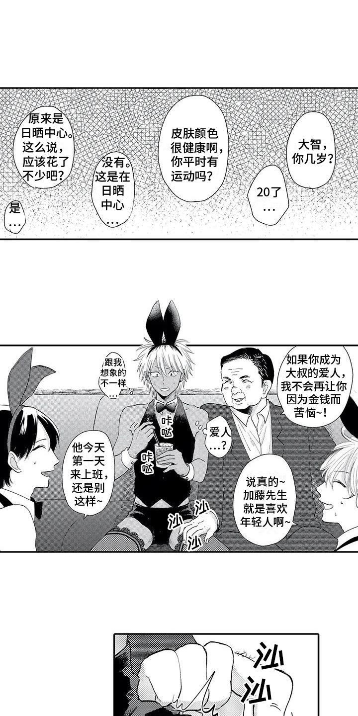 《可爱的傻瓜君》漫画最新章节第4章：反抗免费下拉式在线观看章节第【11】张图片