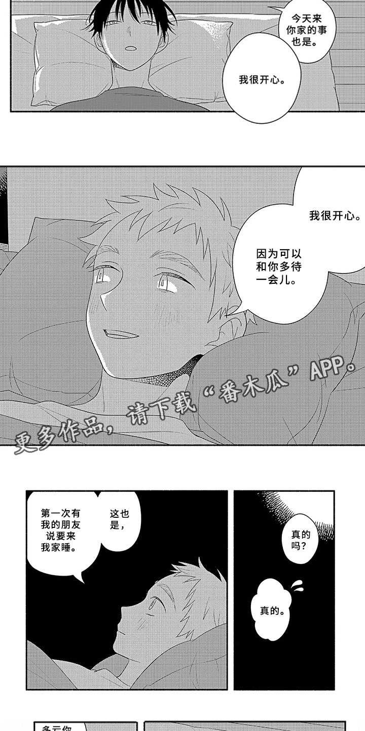 《暑假限定恋人》漫画最新章节第18章：夜谈免费下拉式在线观看章节第【5】张图片