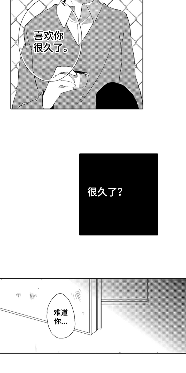 《帅哥大危机》漫画最新章节第2章：表白免费下拉式在线观看章节第【3】张图片