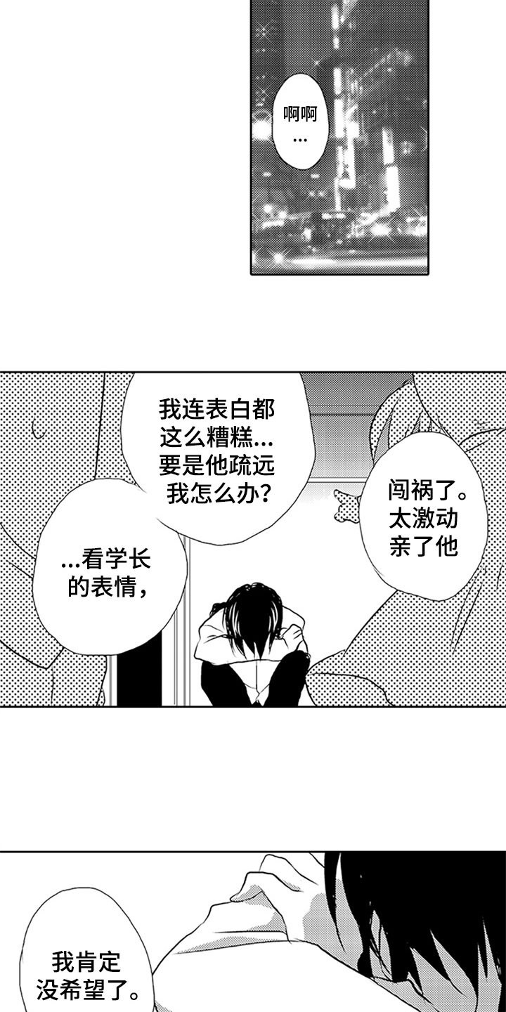 《帅哥大危机》漫画最新章节第3章：迟来的羞涩免费下拉式在线观看章节第【7】张图片