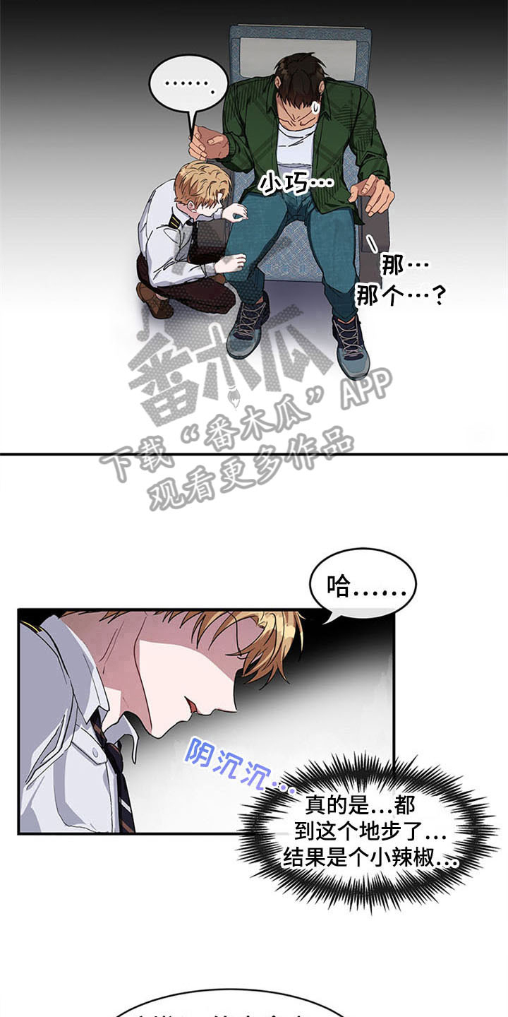 《灵感与期待》漫画最新章节第18章：空乘服务：失败免费下拉式在线观看章节第【5】张图片