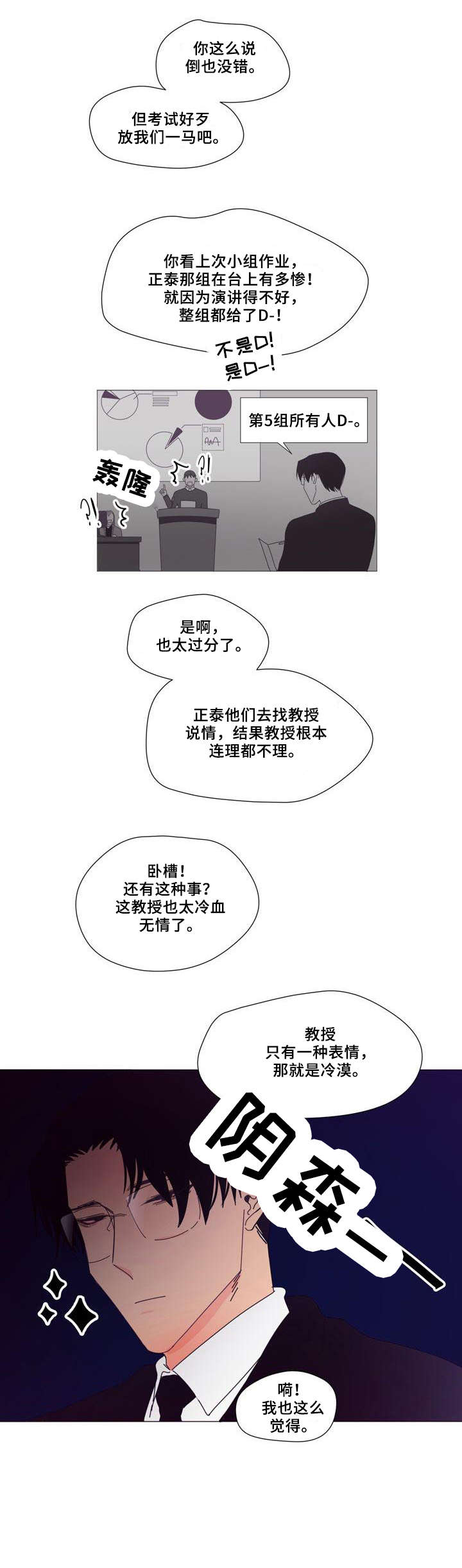 《春日将至》漫画最新章节第1章：教授免费下拉式在线观看章节第【2】张图片