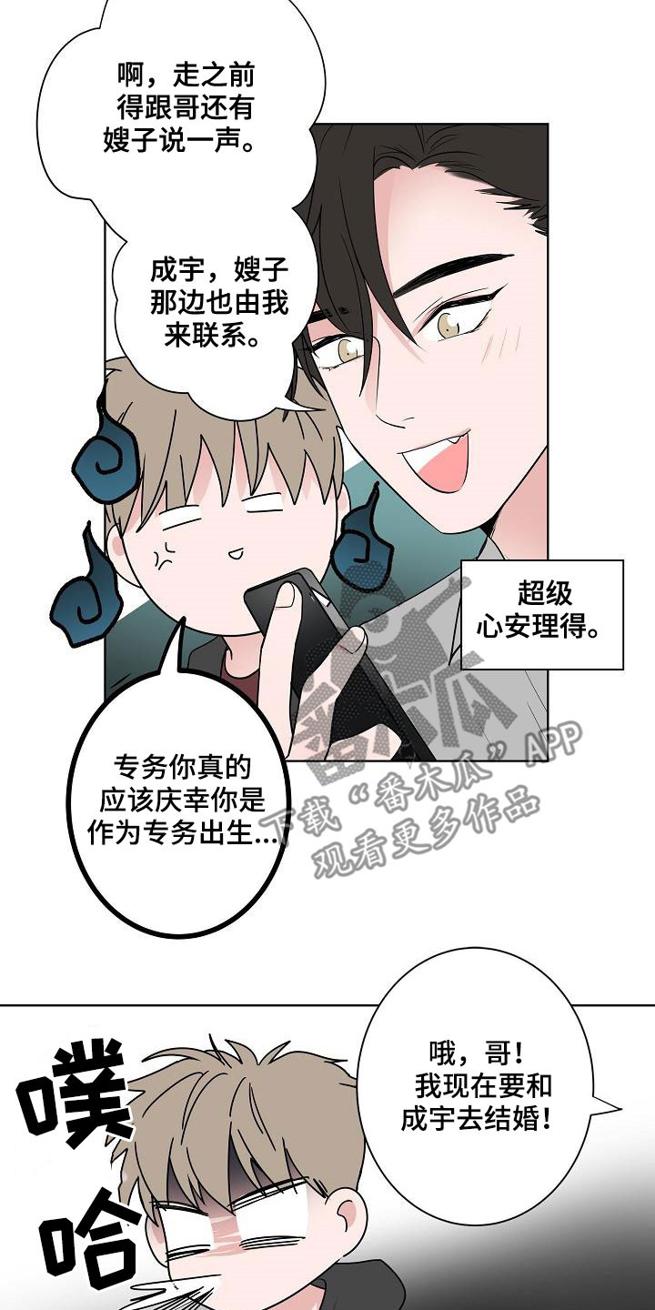 《猫狗攻防战》漫画最新章节第64章：去结婚免费下拉式在线观看章节第【3】张图片