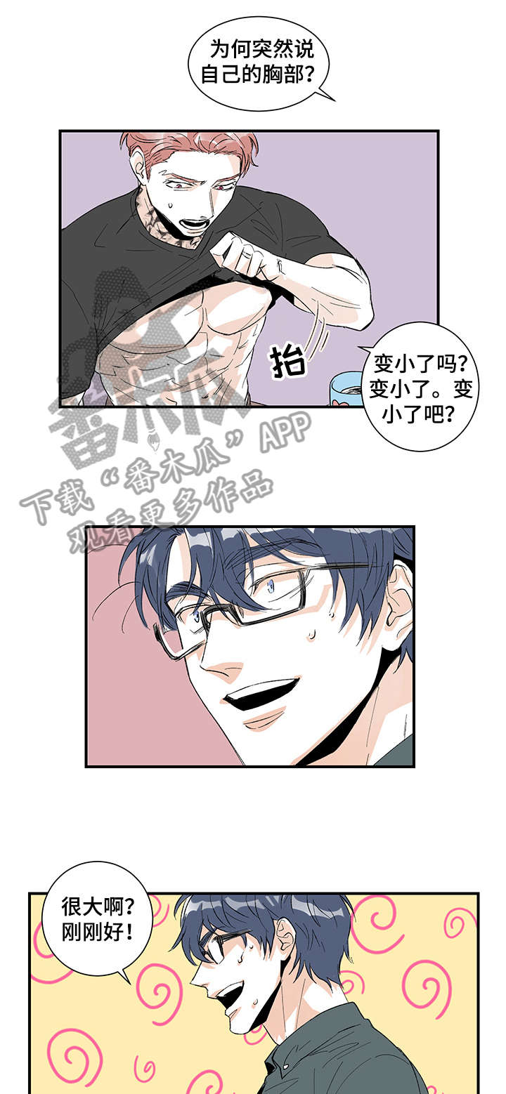 《圣诞盒子》漫画最新章节第16章：身材免费下拉式在线观看章节第【2】张图片