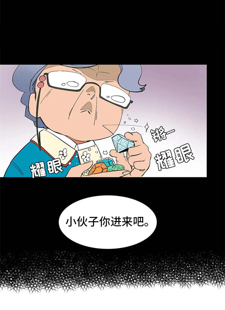 《天神的追随》漫画最新章节第6章：宝石免费下拉式在线观看章节第【1】张图片