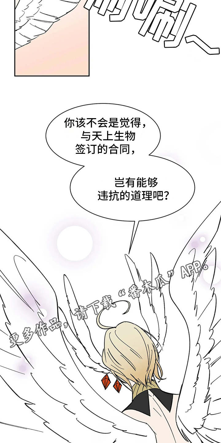 《天神的追随》漫画最新章节第9章：无法违逆免费下拉式在线观看章节第【10】张图片