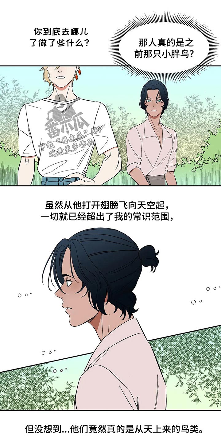 《天神的追随》漫画最新章节第37章：摔坏免费下拉式在线观看章节第【4】张图片