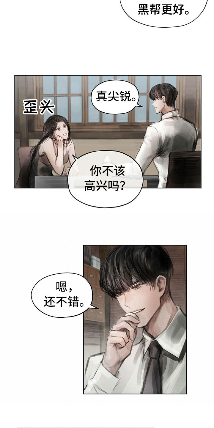 《暗道杀心》漫画最新章节第29章：柔和免费下拉式在线观看章节第【13】张图片