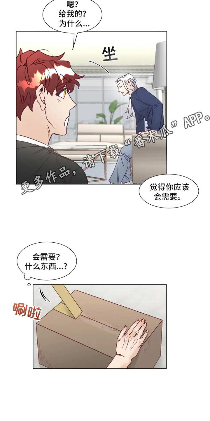 《神的祭品先生》漫画最新章节第9章：礼物免费下拉式在线观看章节第【7】张图片