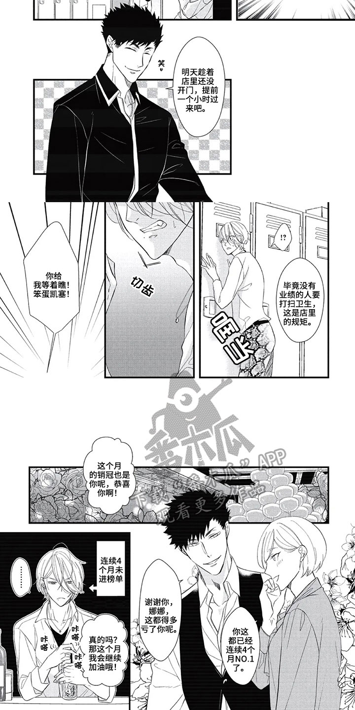 《第一名的秘密》漫画最新章节第8章：找茬免费下拉式在线观看章节第【3】张图片