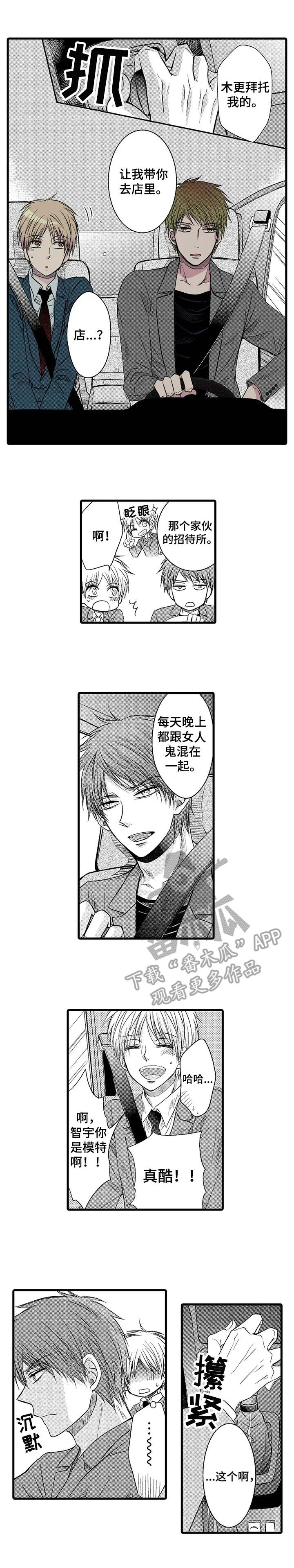 《群租房密友》漫画最新章节第6章：接送免费下拉式在线观看章节第【3】张图片