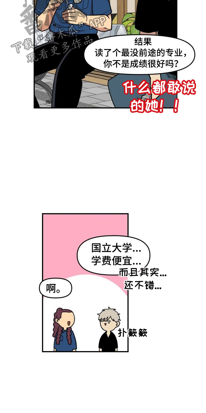 《雨后少女》漫画最新章节第7章：故友重逢免费下拉式在线观看章节第【12】张图片