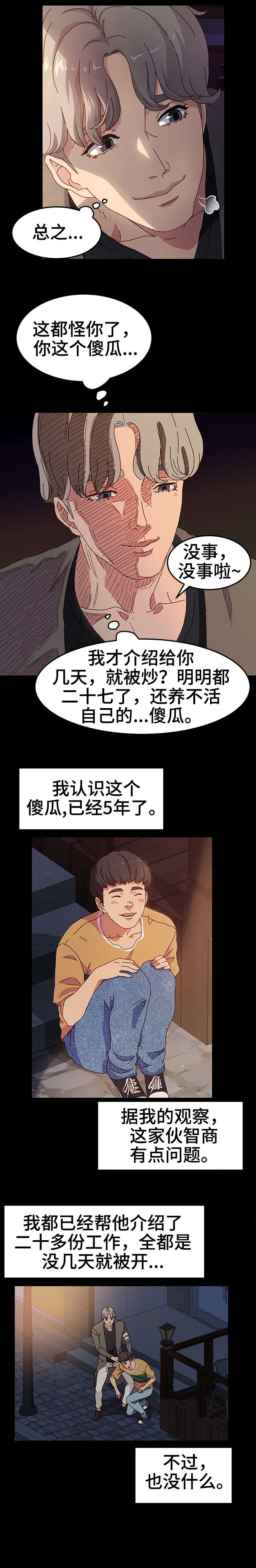 《画室模特》漫画最新章节第1章：傻子免费下拉式在线观看章节第【4】张图片