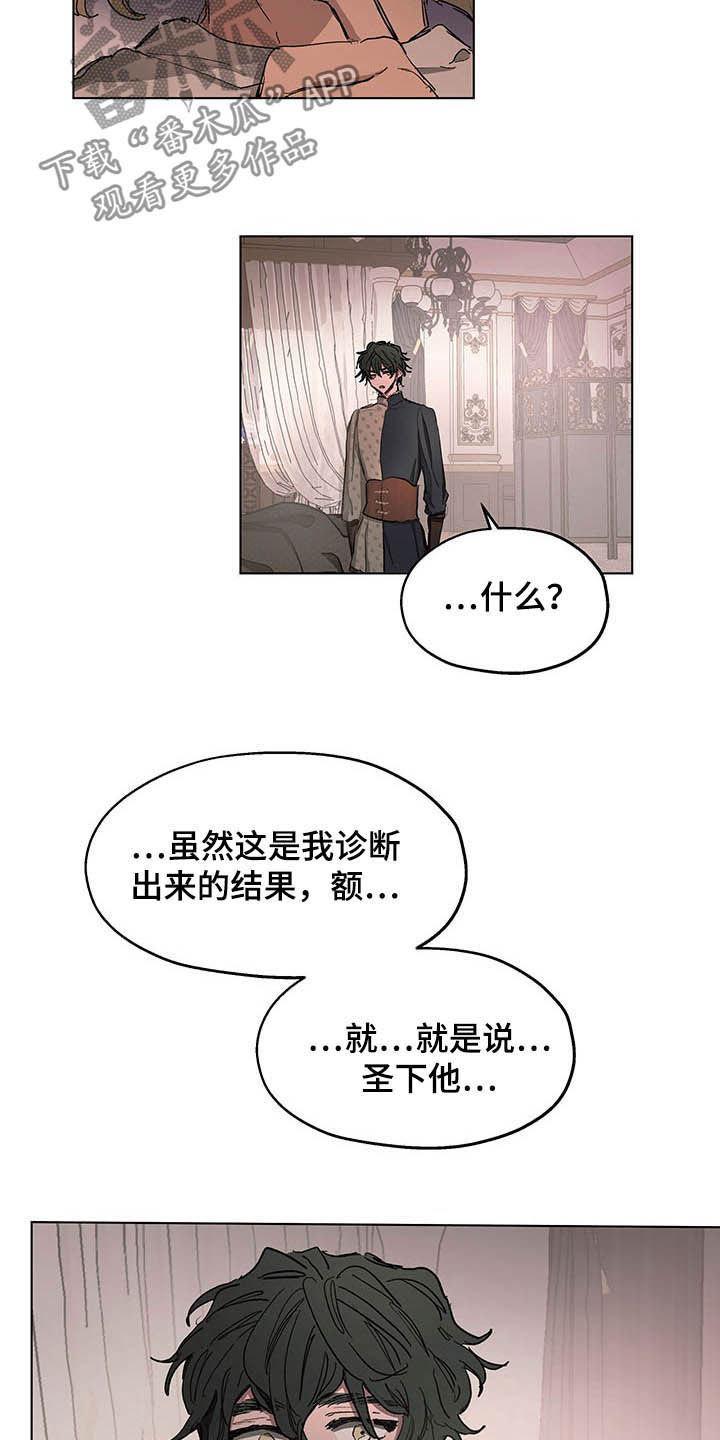 《傲慢的教皇》漫画最新章节第12章：晕倒免费下拉式在线观看章节第【2】张图片