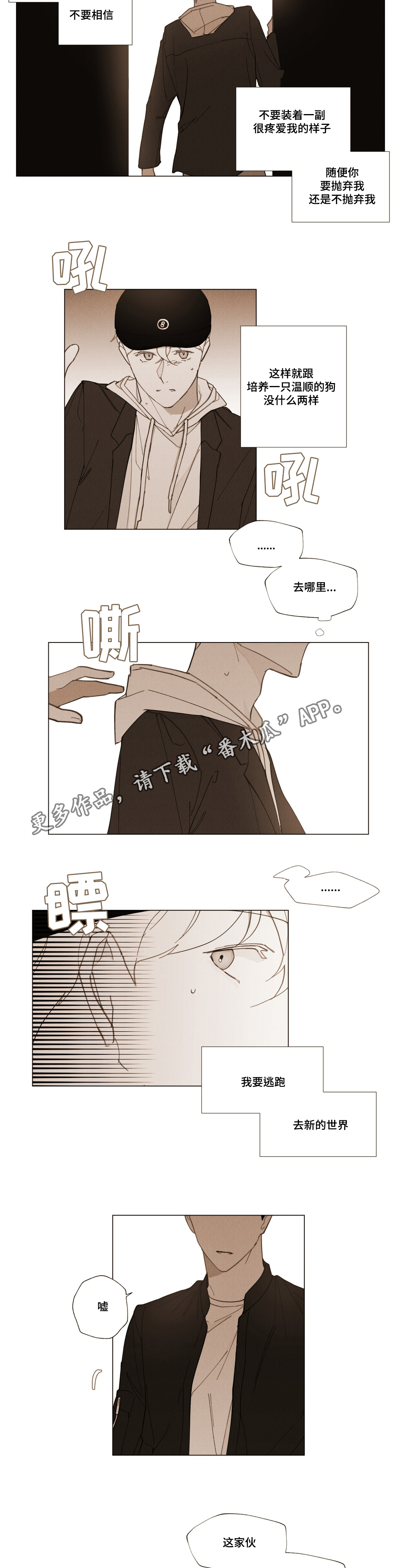 《真诚的世界》漫画最新章节第27章：我要逃跑免费下拉式在线观看章节第【15】张图片