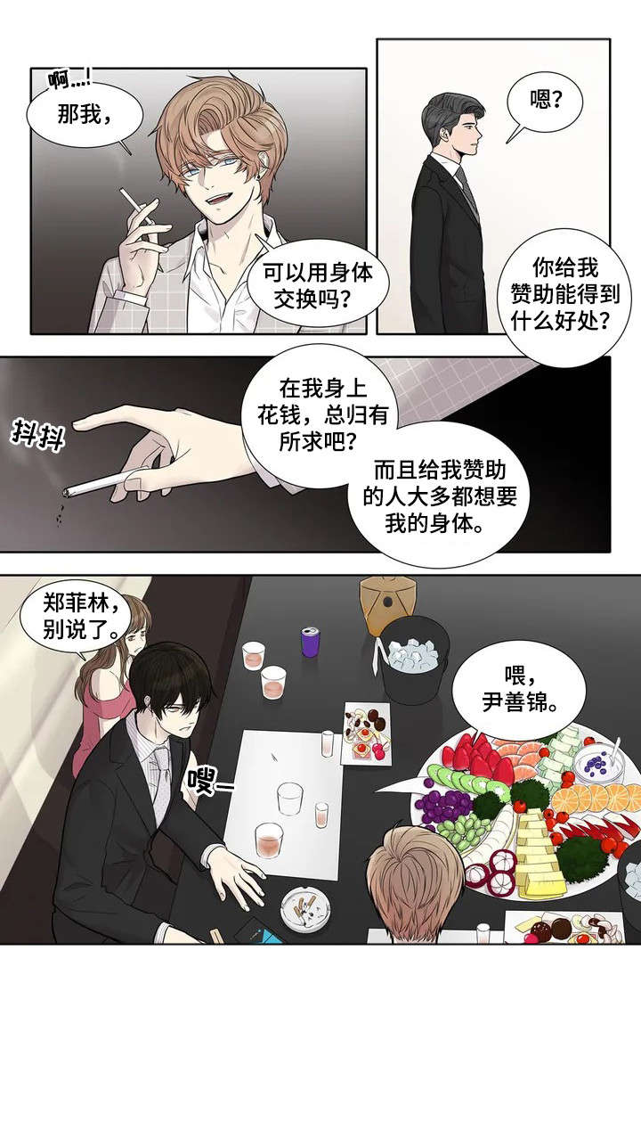 《月光独奏》漫画最新章节第2章：赞助免费下拉式在线观看章节第【2】张图片