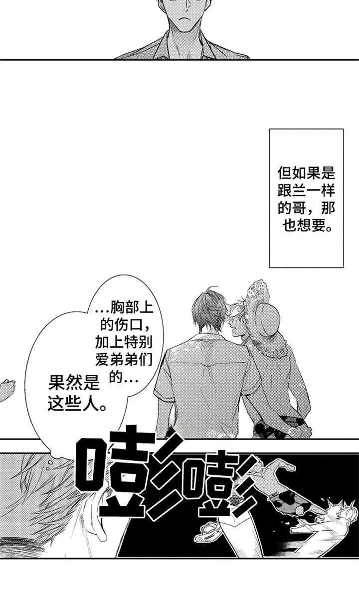 《三兄弟情义》漫画最新章节第7章：隐瞒内心免费下拉式在线观看章节第【1】张图片