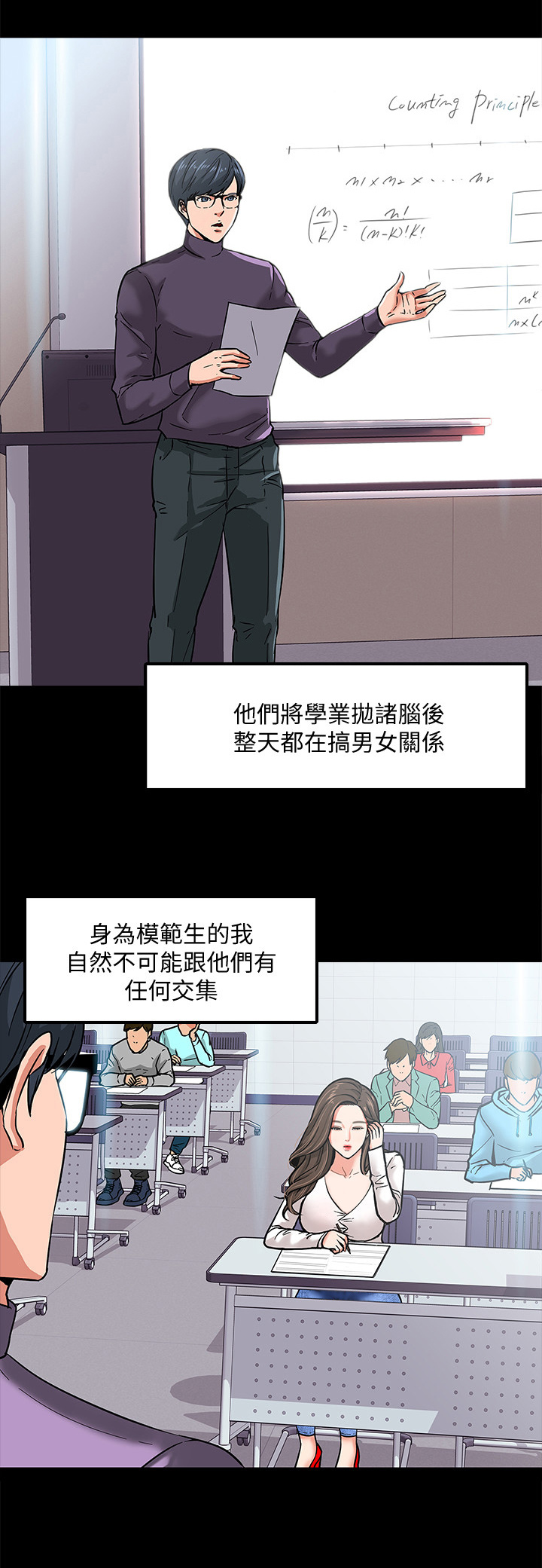 《教授之约》漫画最新章节第4章：自知之明免费下拉式在线观看章节第【3】张图片