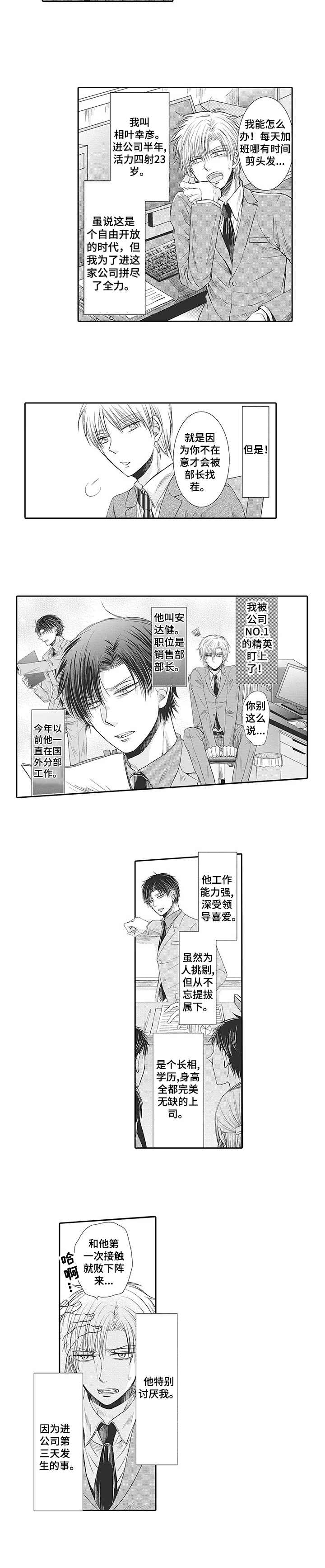 《安部长的目标》漫画最新章节第1章： 部长免费下拉式在线观看章节第【6】张图片