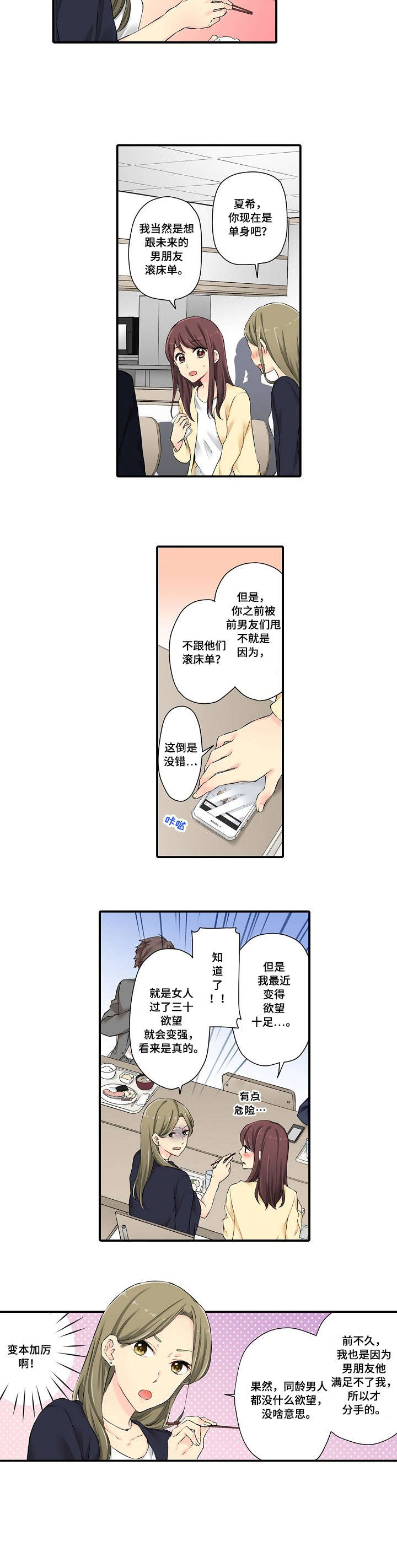 《浪漫纠缠》漫画最新章节第1章：年轻免费下拉式在线观看章节第【7】张图片