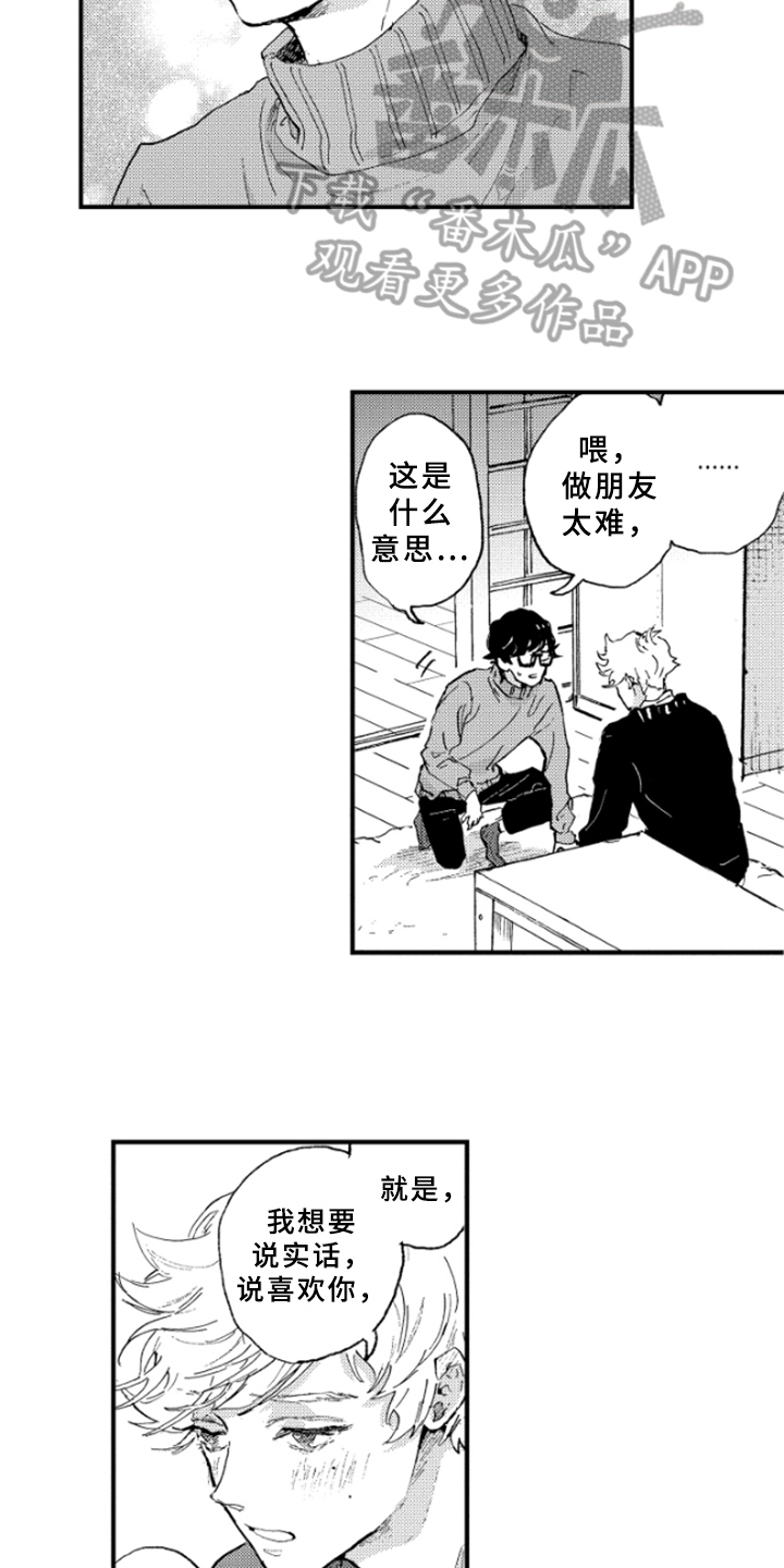 《春天的树》漫画最新章节第24章：表白免费下拉式在线观看章节第【12】张图片