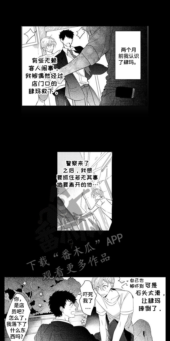 《捕捉爱人》漫画最新章节第13章：外卖：失误免费下拉式在线观看章节第【7】张图片