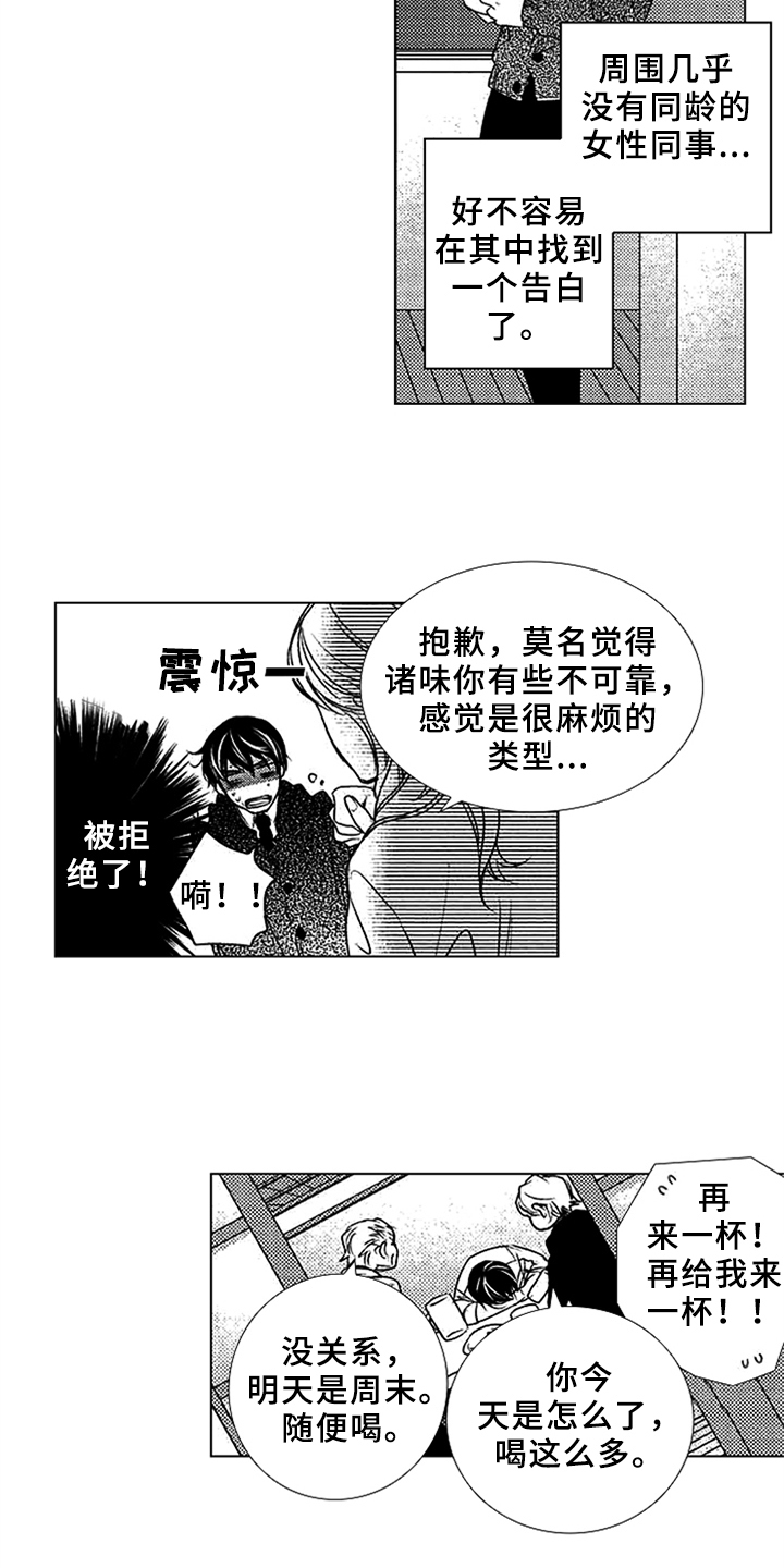 《秘密教育》漫画最新章节第1章：失恋免费下拉式在线观看章节第【13】张图片