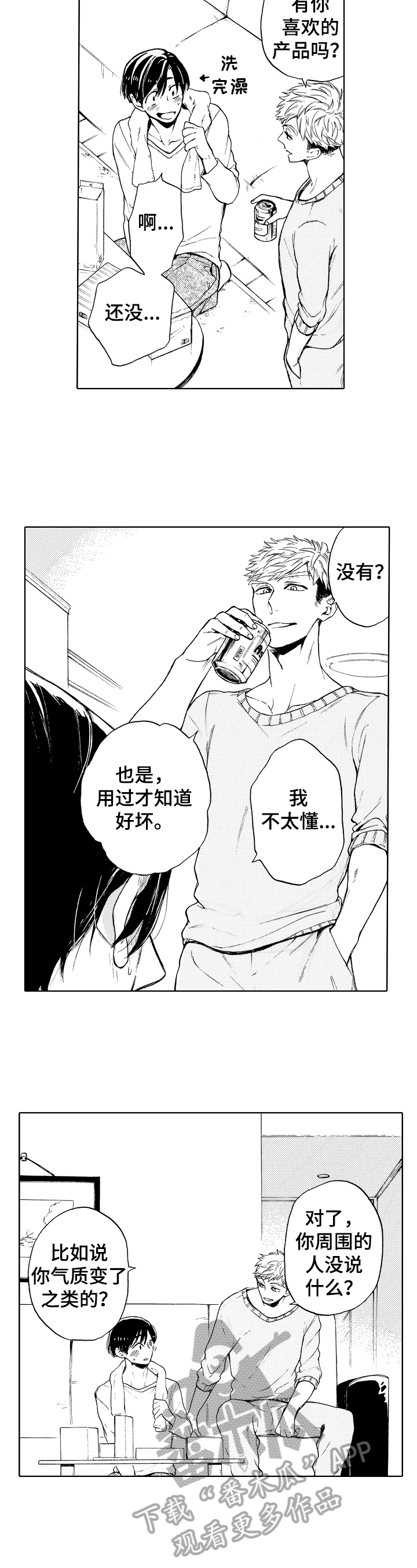 《转变计划》漫画最新章节第6章：刚开始免费下拉式在线观看章节第【2】张图片