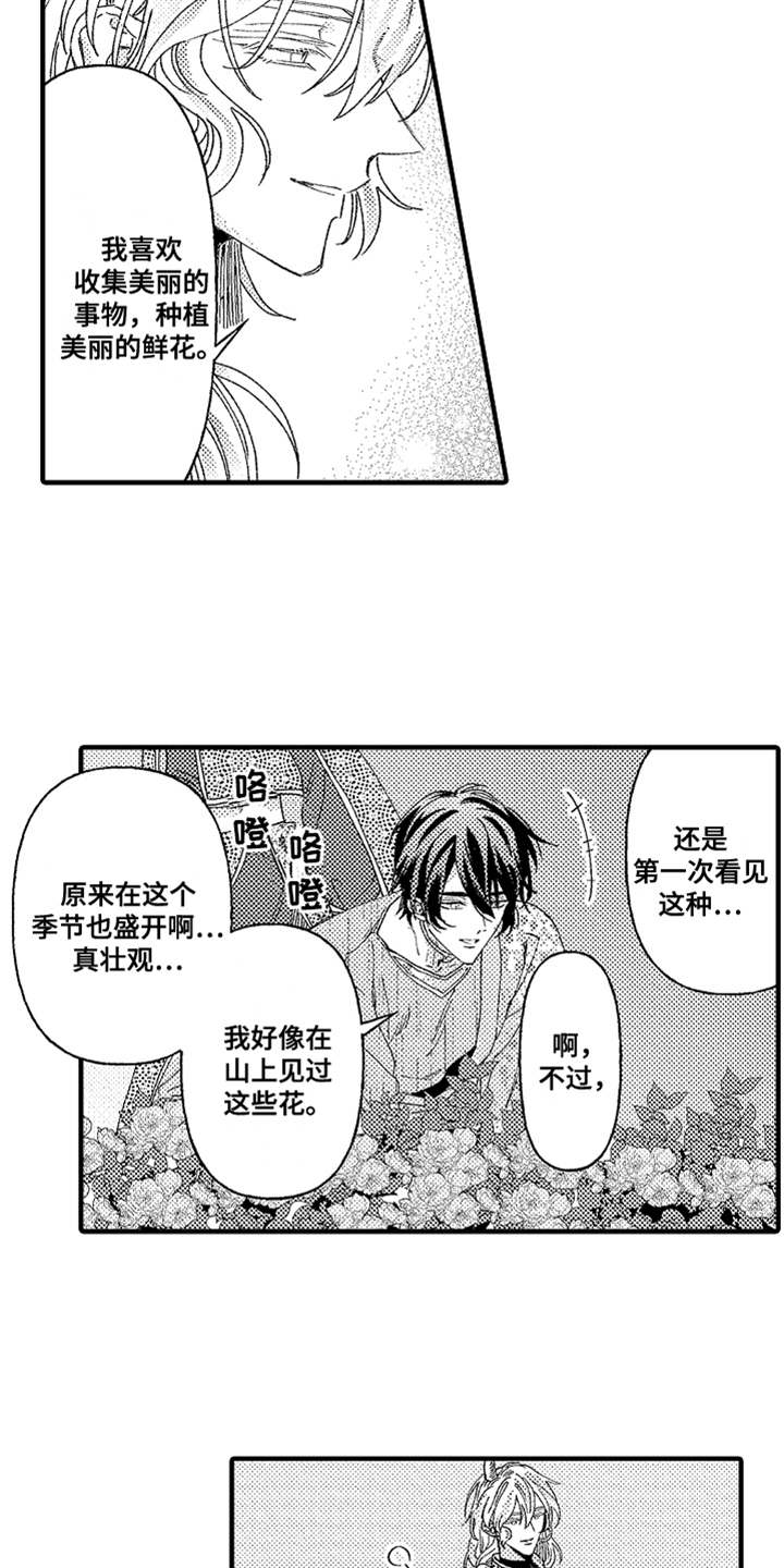 《神兽宠儿》漫画最新章节第5章：花园免费下拉式在线观看章节第【3】张图片