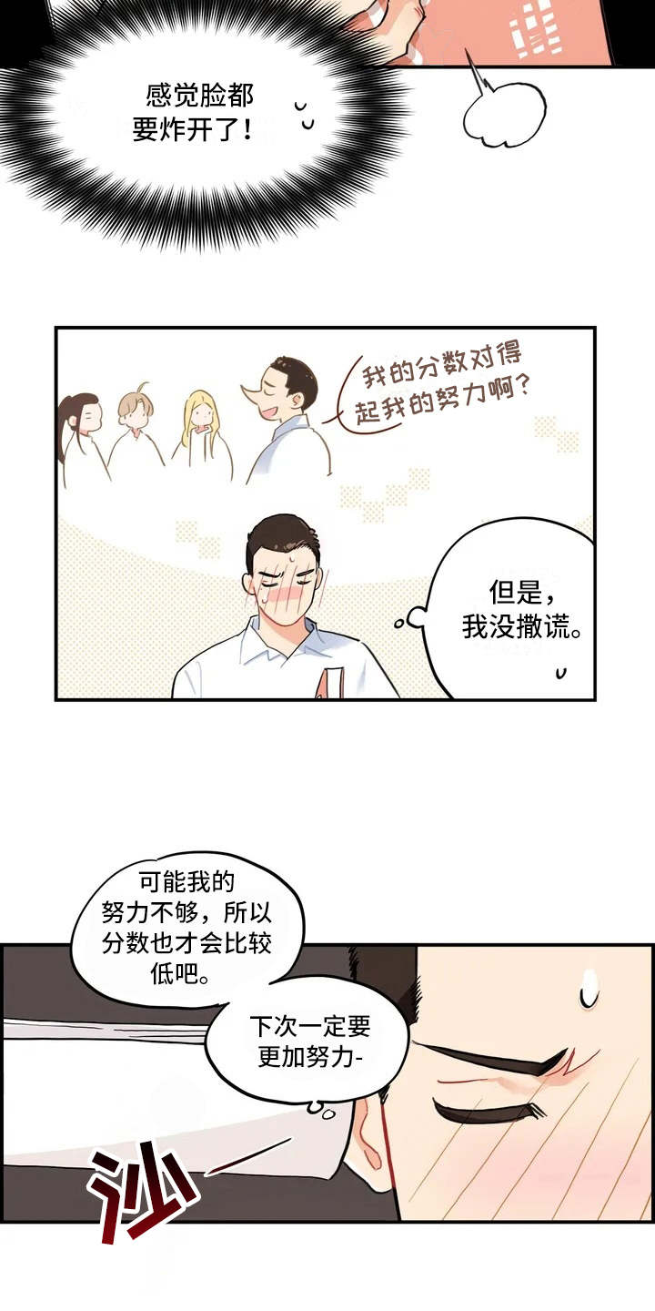 《校园之星》漫画最新章节第2章：成绩单免费下拉式在线观看章节第【3】张图片