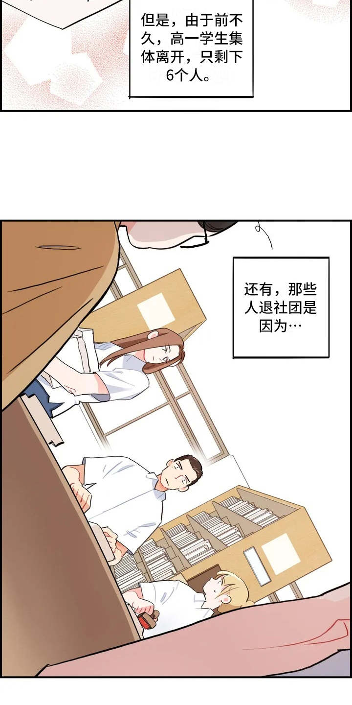 《校园之星》漫画最新章节第3章：退社免费下拉式在线观看章节第【11】张图片