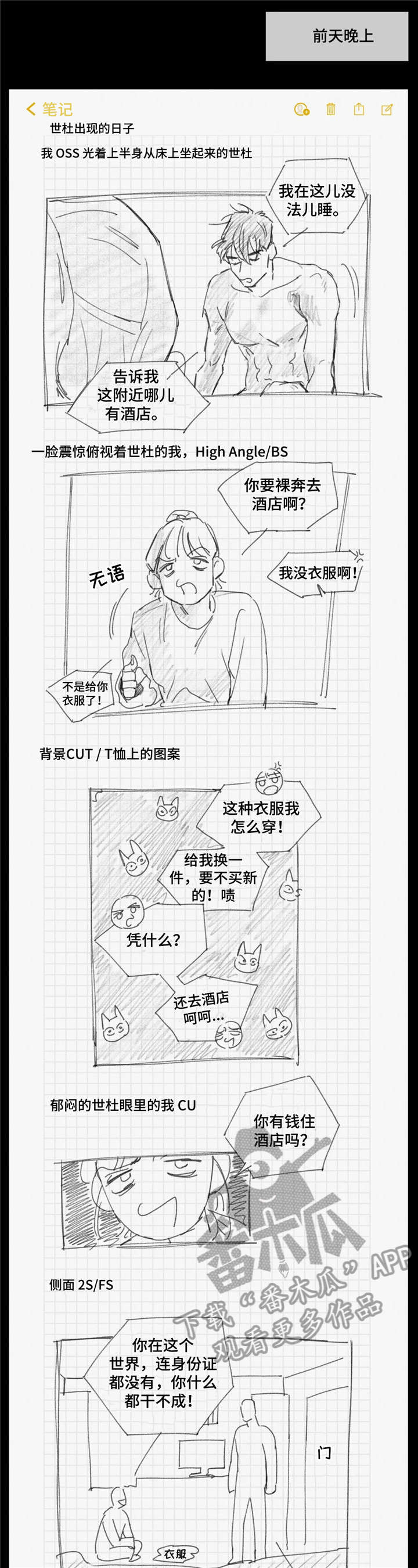 《回到漫画世界》漫画最新章节第7章：同意免费下拉式在线观看章节第【4】张图片