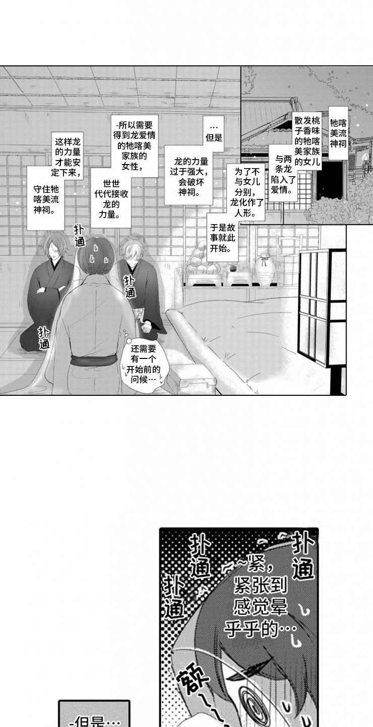 《龙王祭品》漫画最新章节第1章：两只龙免费下拉式在线观看章节第【10】张图片