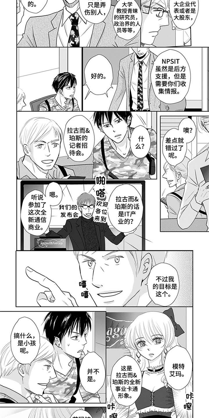 《特别行动组》漫画最新章节第16章：卡通形象免费下拉式在线观看章节第【4】张图片